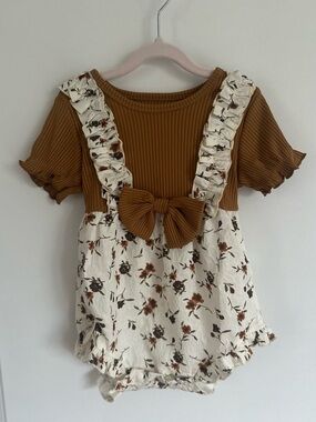 Ribbed Baby Romper Size 6-9M